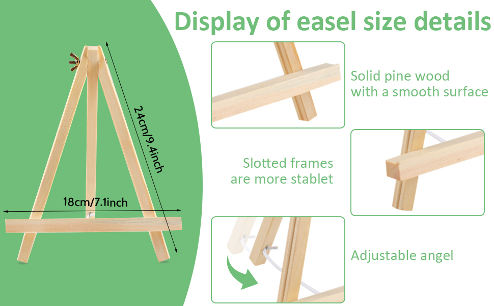  Wood Easels