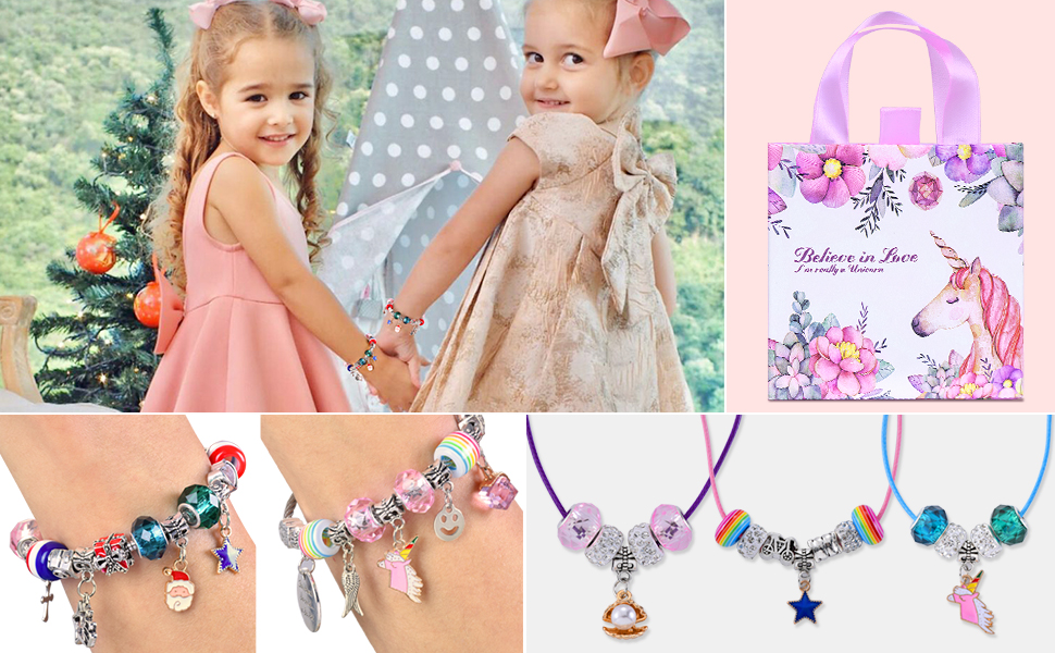 charm bracelet making kit for girls