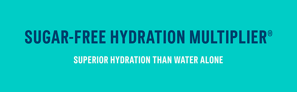 Sugar-Free Hydration Multiplier - Superior Hydration than Water Alone