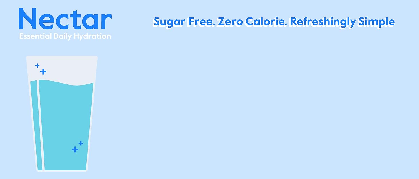 Nectar Essential Daily Sugar Free Hydration Electrolytes Banner