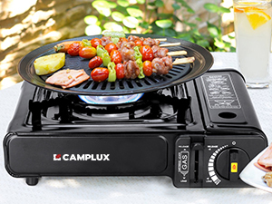 Camplux Dual Fuel Propane &amp; Butane Stove with Carrying Case, Portable Camping Stoves