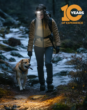 10 Years of Experience in Producing Super Bright LED Headlamp Flashlights